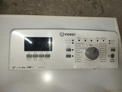 Б/У Модуль управління 400010650780 пральної машини Indesit ITWD 61252 , Whirlpool 2152*E фото