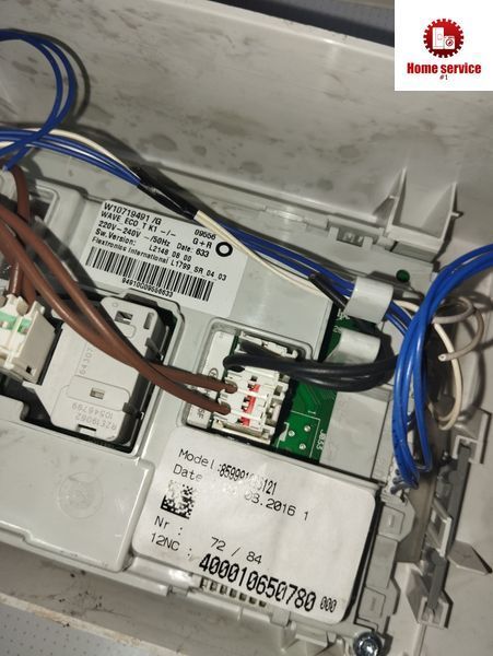 Б/У Модуль управління 400010650780 пральної машини Indesit ITWD 61252 , Whirlpool 2152*E фото