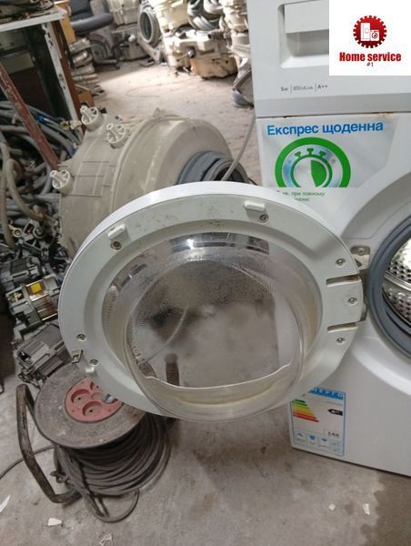 Б/У Люк на стиральную машину Beko под скобу  3866*E фото