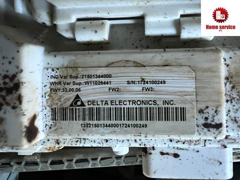 Б/У Модуль управления стиральной машини Whirlpool WFSF61053W Code:21027490601 / W 11022537 S/N:1742300618  Var Sup: W11026441 FWT:33.00.06 S/N:1724100249 3756*E фото