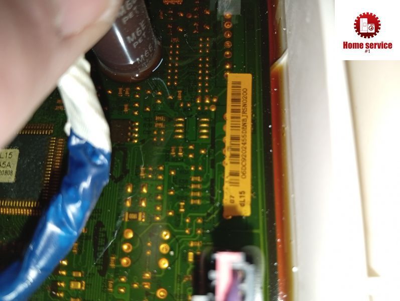 Б/У Модуль управления стиральной машины Samsung из сушкой. dc9202455 3967*E фото