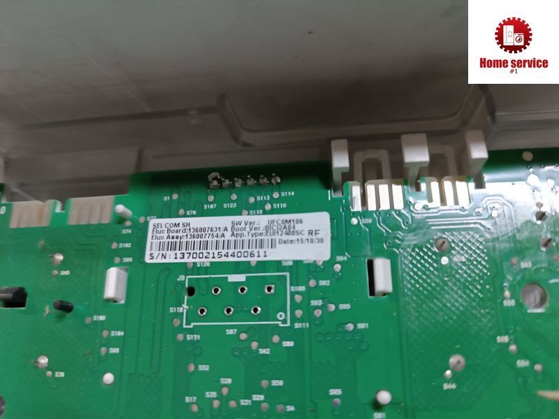 Б/У Модуль индикации стиральной машины Electrolux 136007631/А, 136007754/А. +переключатель режимов (как на фото)  2957*E фото