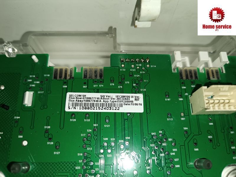 Б/У Модуль индикации стиральной машины Electrolux 108677745/А, 108677849/А. +переключатель режимов (как на фото) 2959*E фото